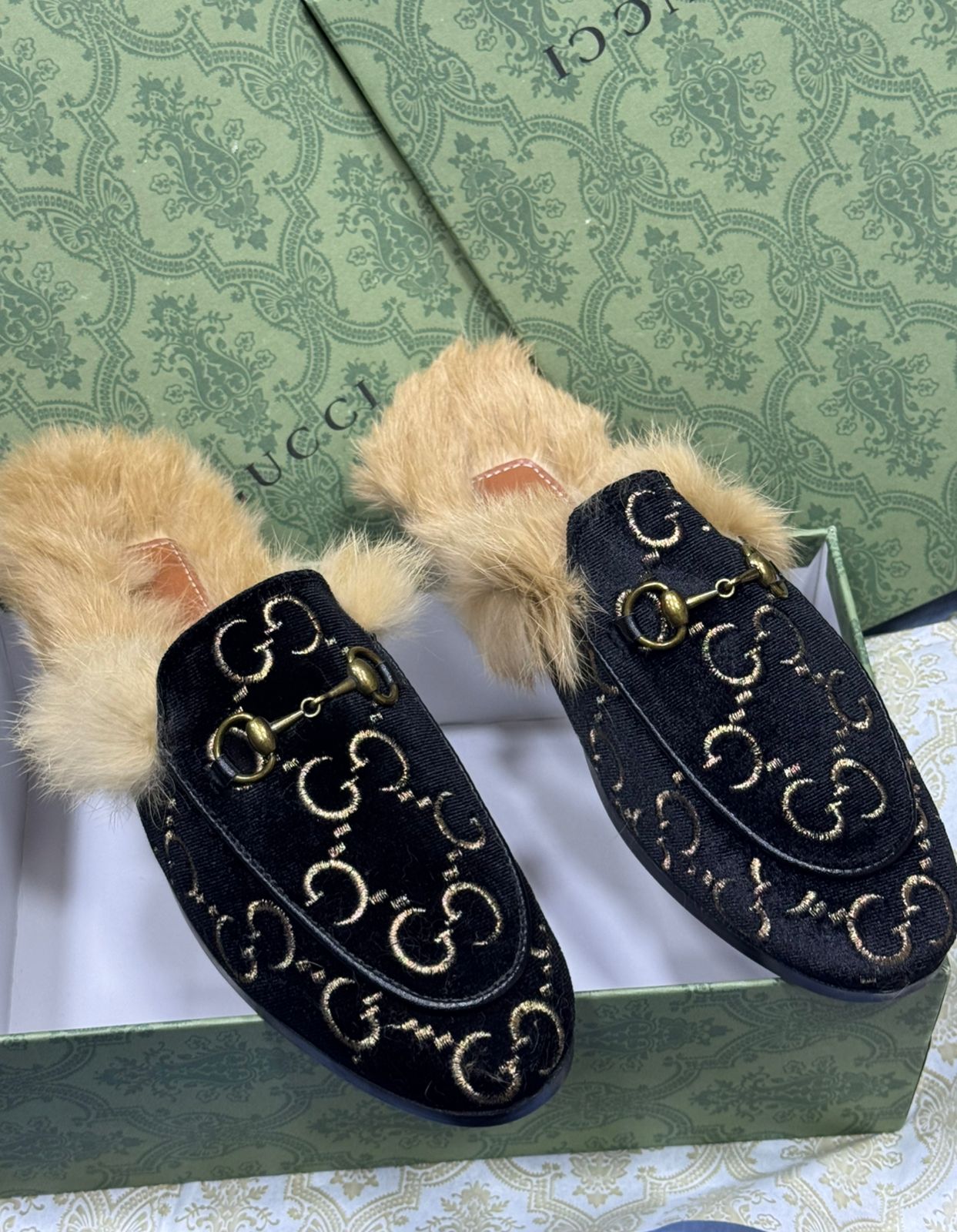 Mule Gucci en Vrai Cuir