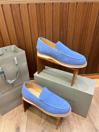 Mocassin Brunello Cucinelli en Daim