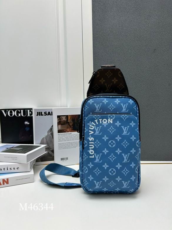 Sac a dos Bleu Louis Vuitton en Vrai Cuir