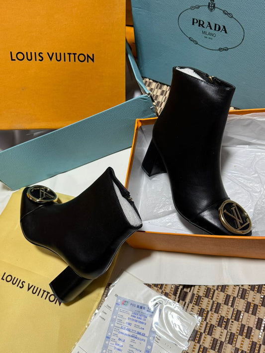 Bottine Louis Vuitton Cuir a zipper