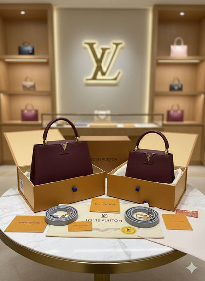 Sac Louis Vuitton Cappucine Cuir