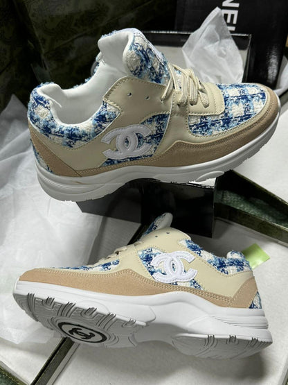 Espadrille Chanel en Tweed Femme