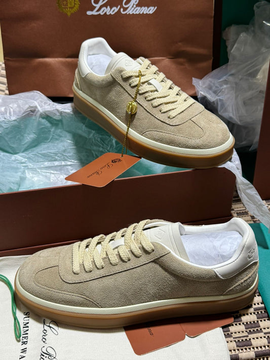 Sneakers Loro Piana en daim pour Homme