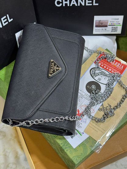 Sac pochette Prada Noir
