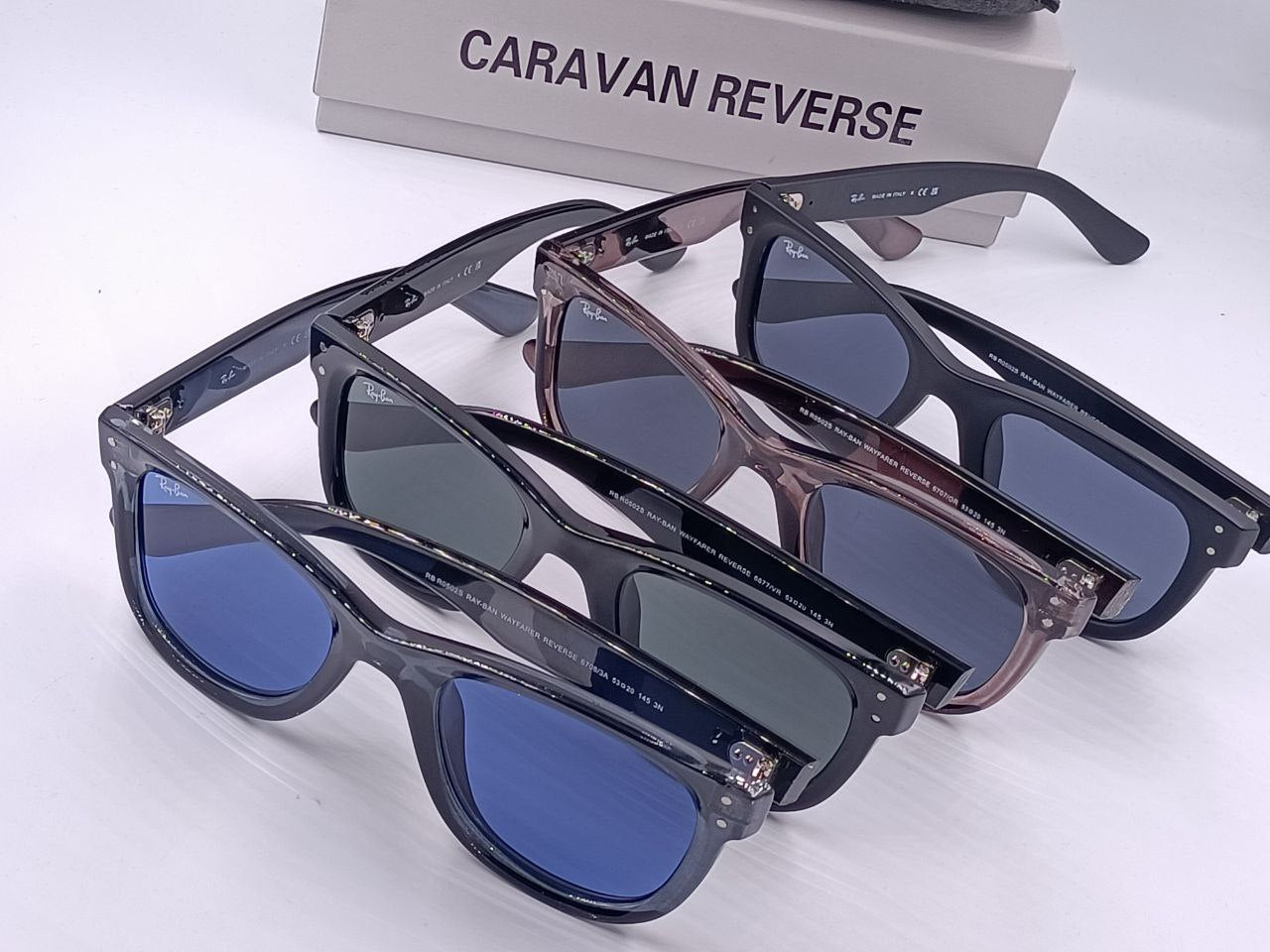 Lunette Ray Ban Wayferer Caravan Reverse