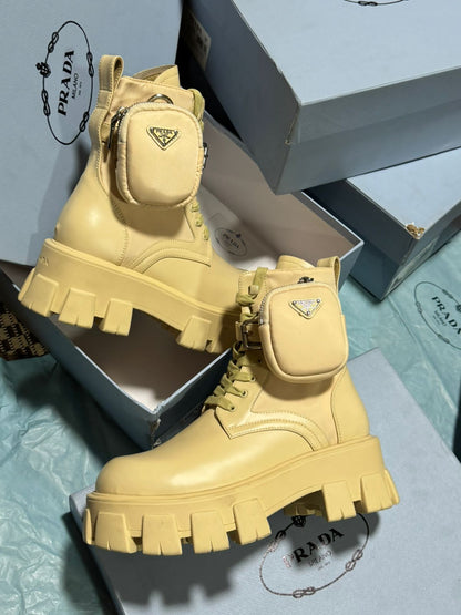 Bottine Prada en Cuir