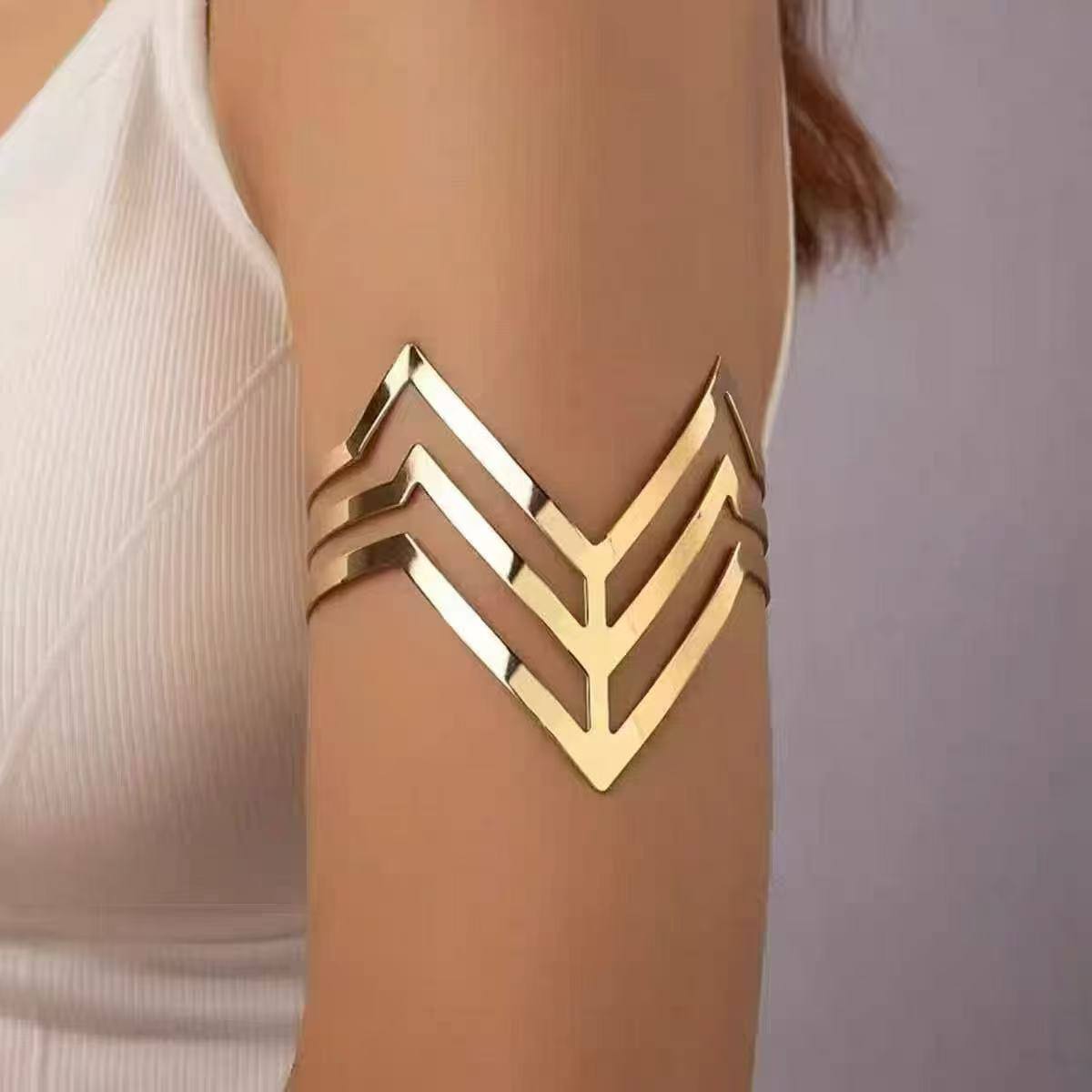 Bracelet de Bras En Acier Inoxydable