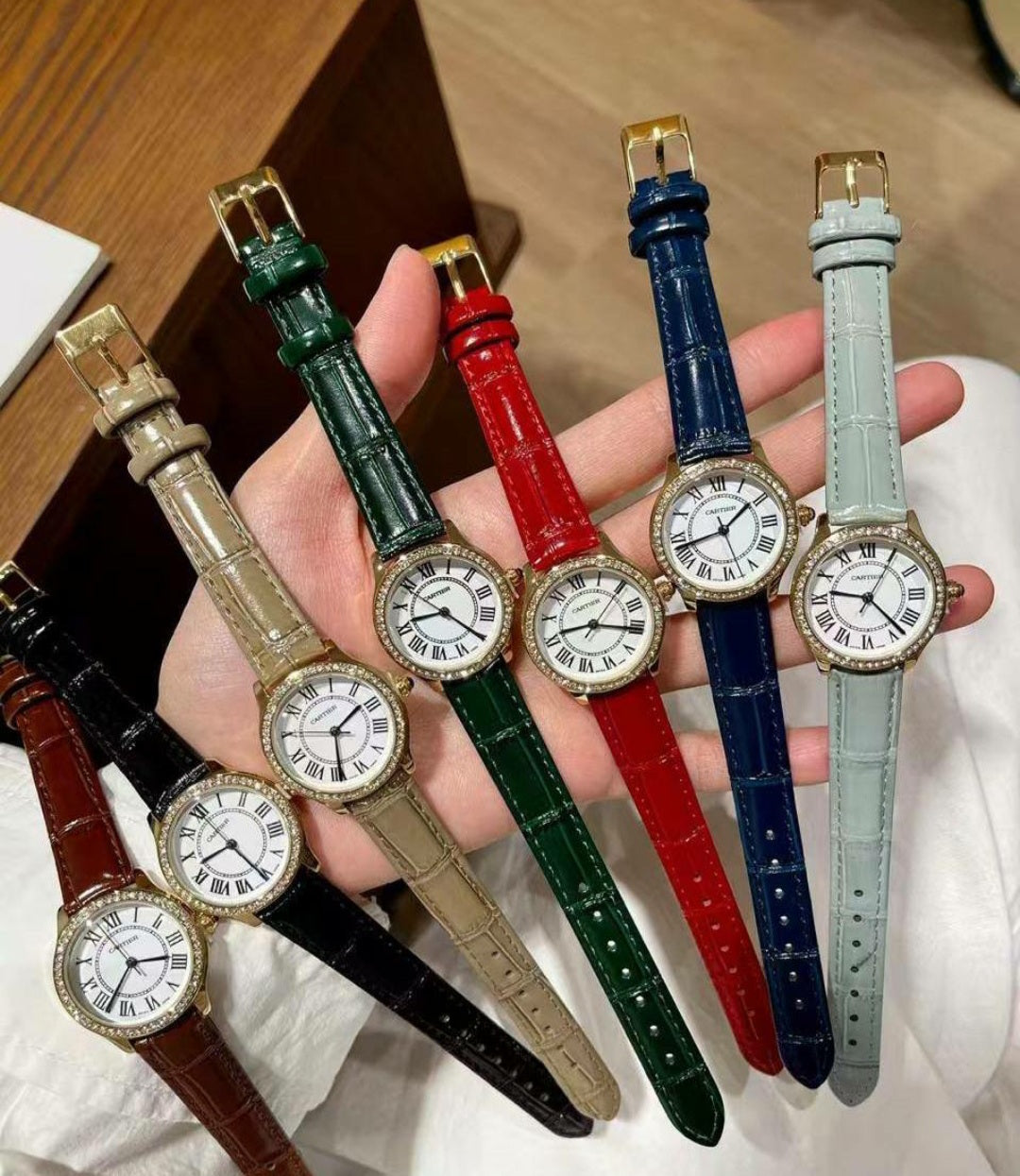 Montre Cartier Must A Bracelet Cuir