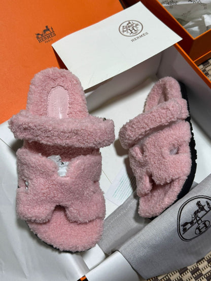 Pantoufle Hermès Chypre en Couleurs