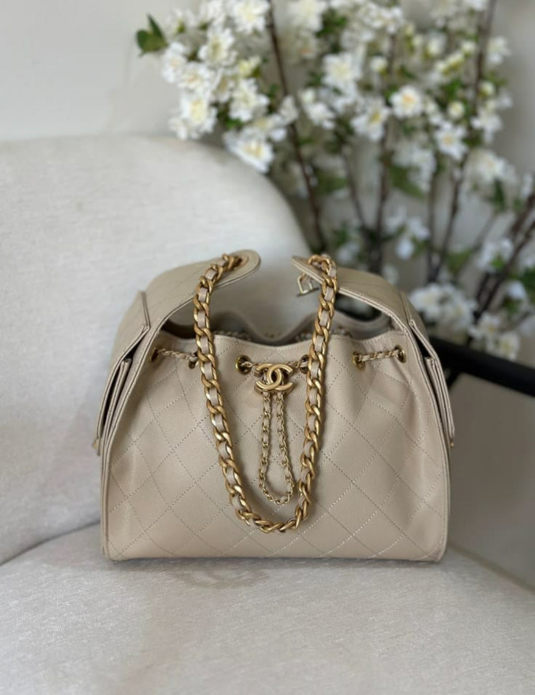 Sac de Luxe Chanel 25 en Vrai Cuir