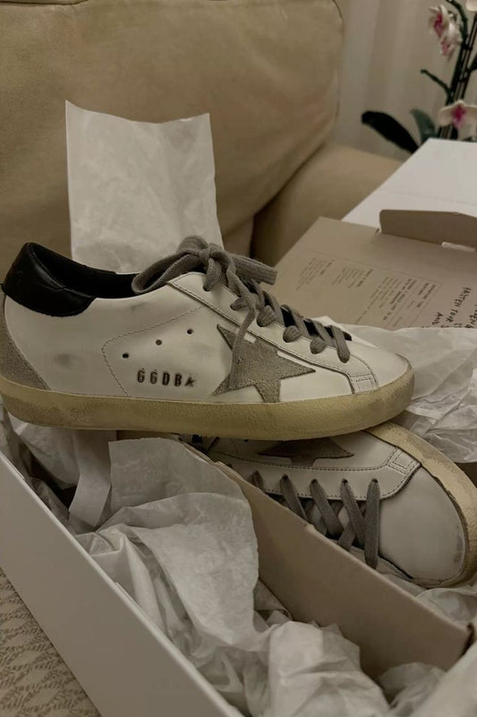 Espadrille Golden Groose en Vrai Cuir