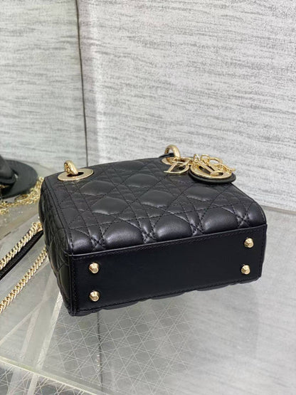 Sac Christian Dior Lady Dior en Vrai Cuir