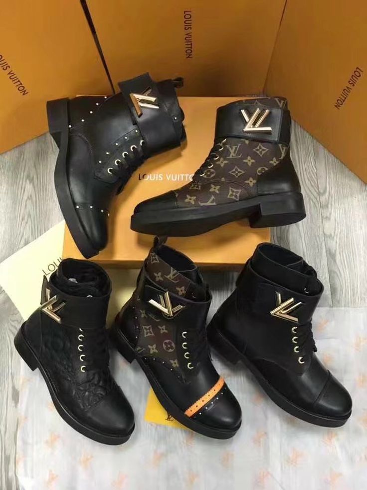 Bottine Louis Vuitton en Cuir