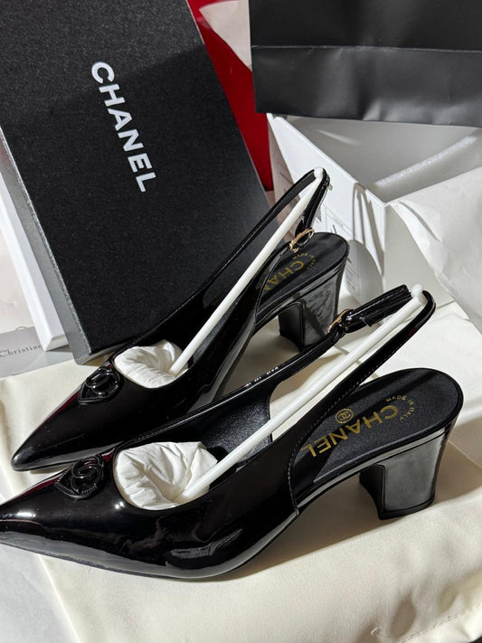 Sandale Chic Chanel en vrai cuir