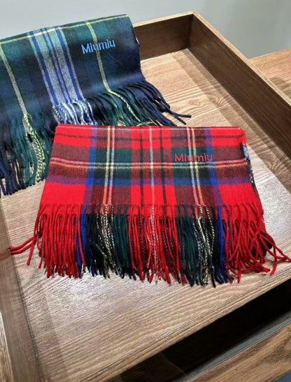 Châle En Laine Miu Miu