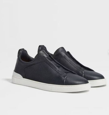 Chaussures Zegna en Vrai Cuir