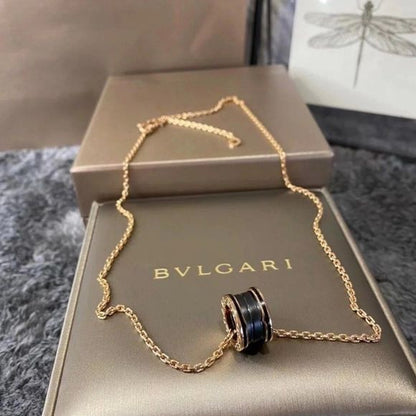 Chaîne de Luxe Bulgari en Acier Inoxydable