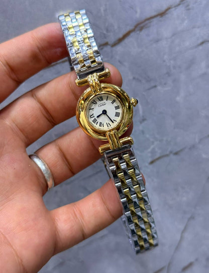 Montre Cartier Vermeil Avec Boite