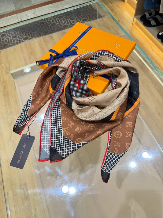 Foulards Louis Vuitton De Luxe avec Boite LV