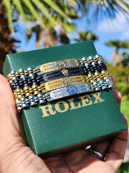 Bracelets Rolex Homme en Acier Inoxydable