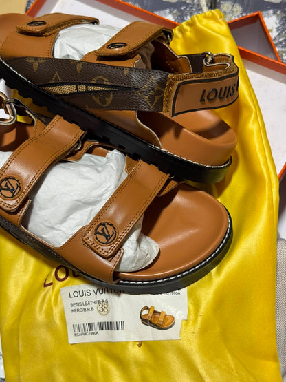 Sandale Louis Vuitton en Vrai Cuir