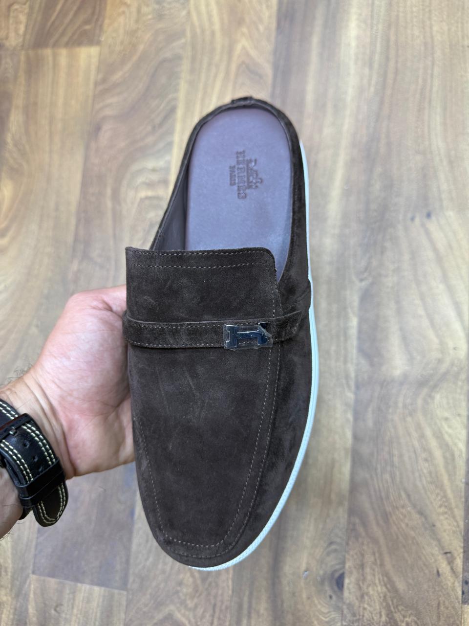 Mule Hermès pour Homme