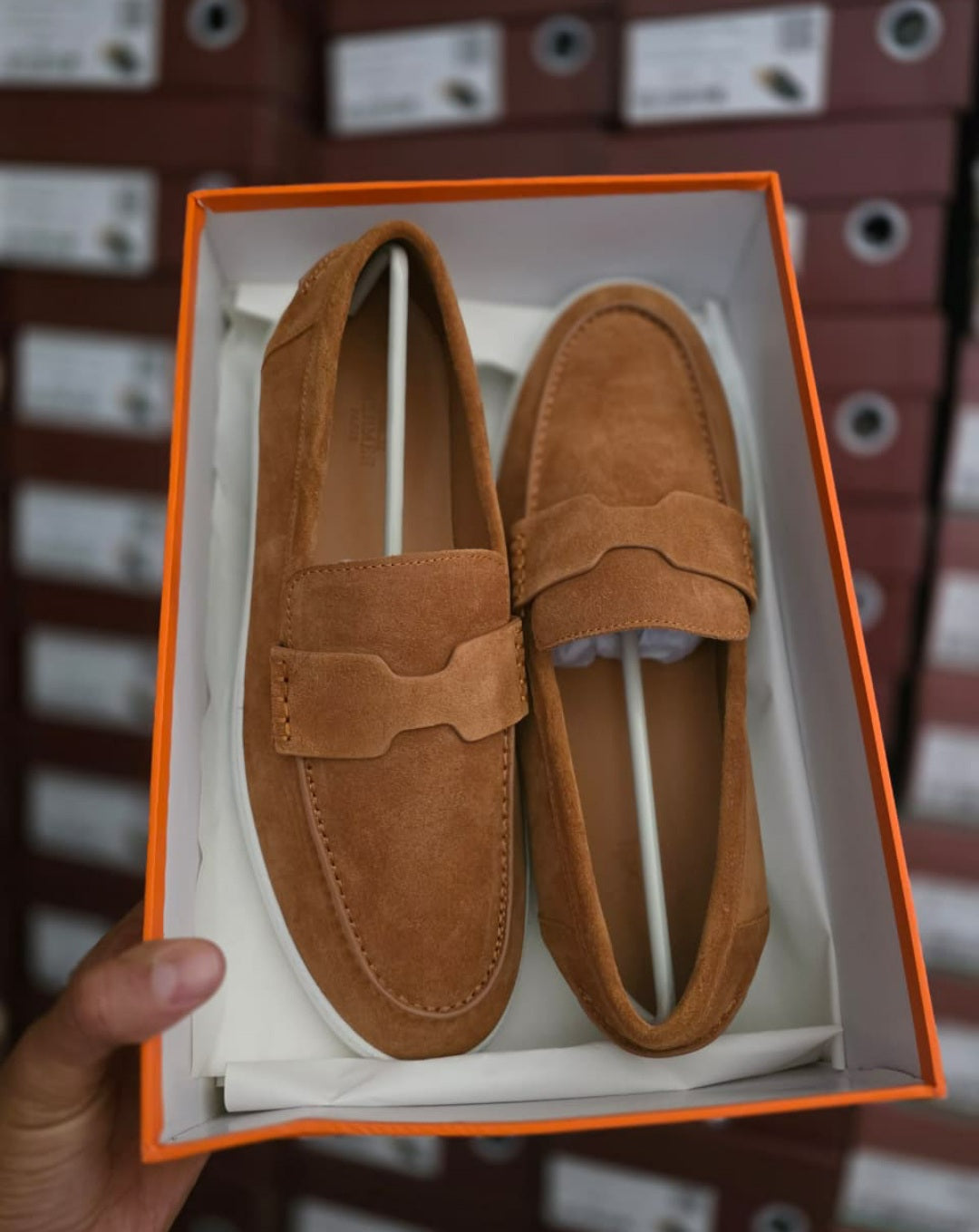 Mocassin Hermès en Couleurs
