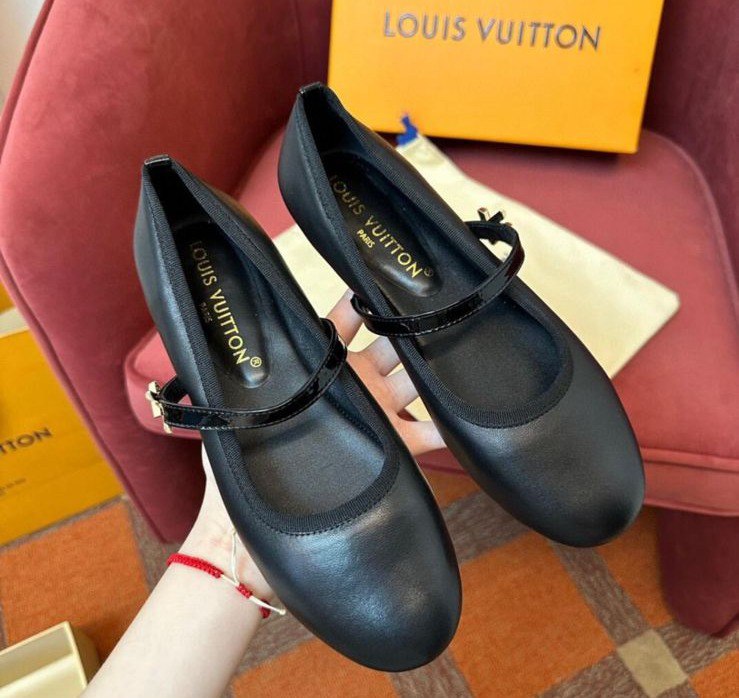 Ballerine Louis Vuitton en Cuir