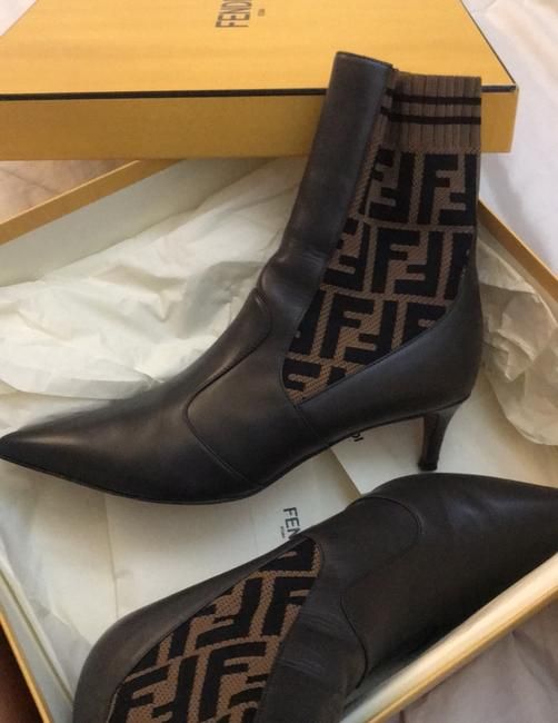 Bottine Fendi en Cuir