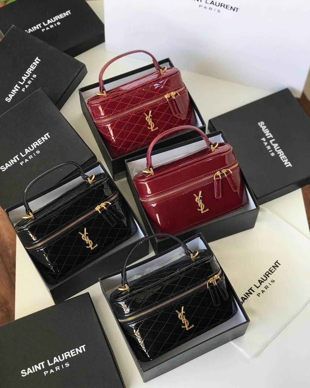 Sac Pochette Yves Saint Laurent Vernis