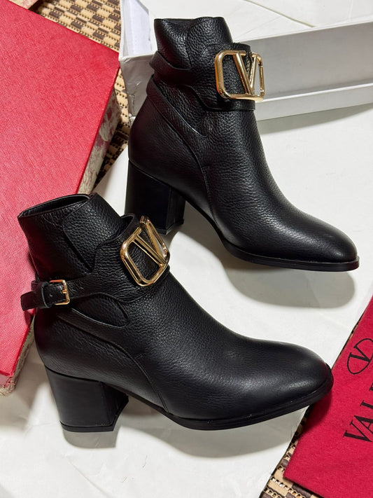 Bottine Valentino en Vrai Cuir
