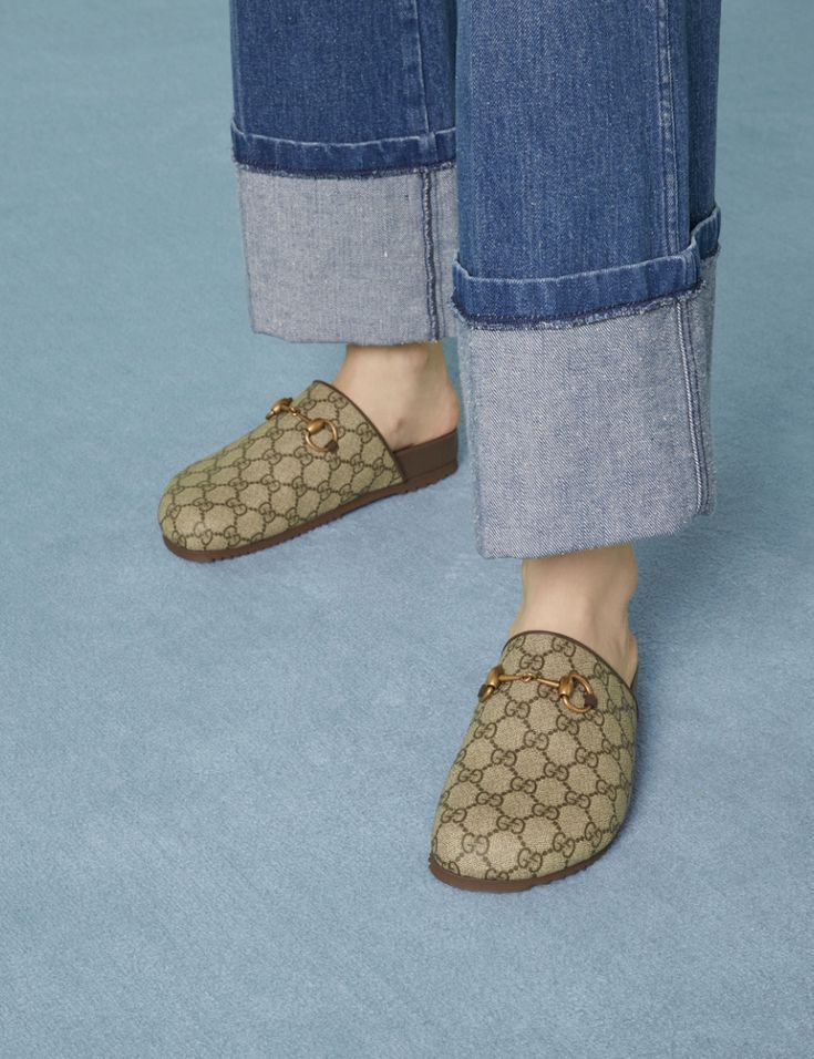 Sabot Gucci GG Supreme Pour Femme