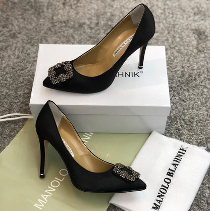Escarpins Manolo Blahnik Black