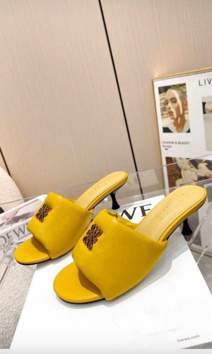 Sandale a talon Loewe
