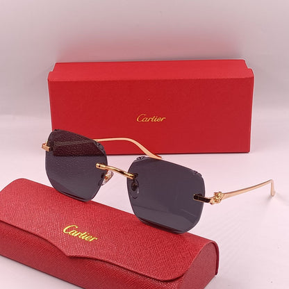 Lunette Solaire Cartier avec Boite CR4584