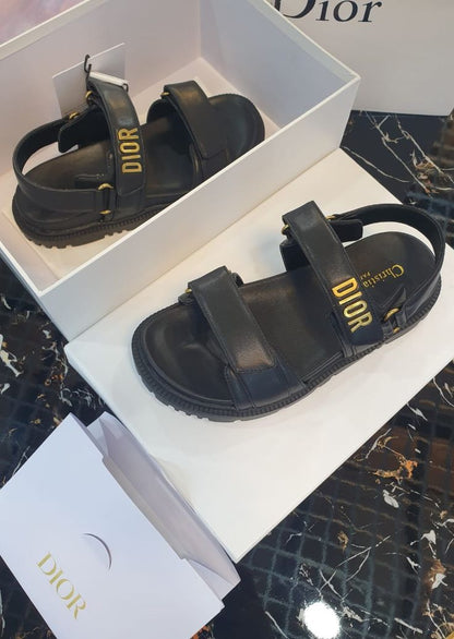 Sandale Christian Dior en Vrai Cuir