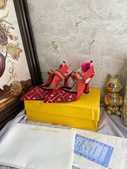 Sandale De Luxe Fendi en Couleurs