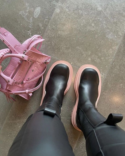 Botte Bottega Veneta en Cuir