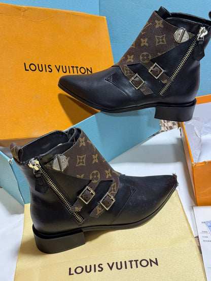 Bottine Louis Vuitton en Cuir
