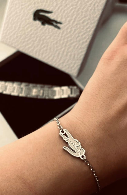 Duo Bracelets Love Lacoste Inoxydable