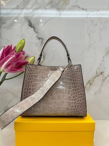 Sac de Luxe Fendi Croco En Couleurs
