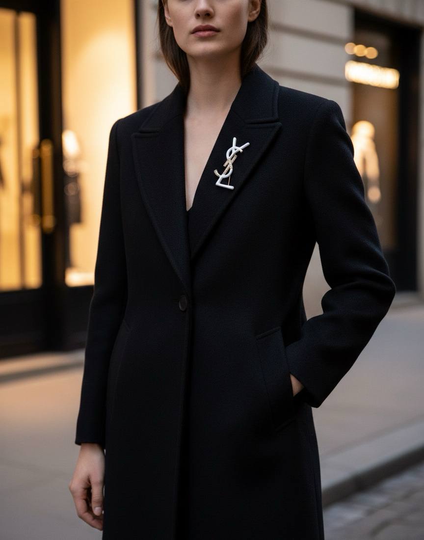 Broche de Luxe Yves Saint Laurent