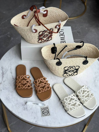 Sandale Loewe en Vrai Cuir