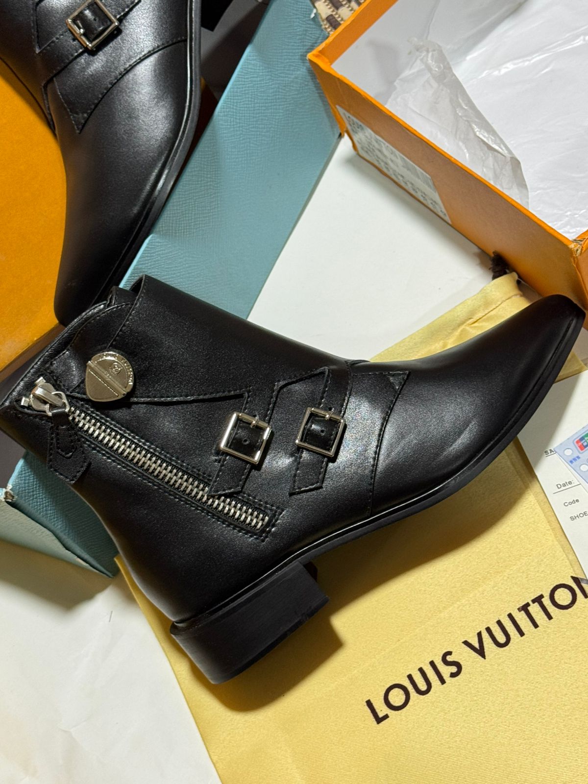 Bottine Louis Vuitton en Cuir