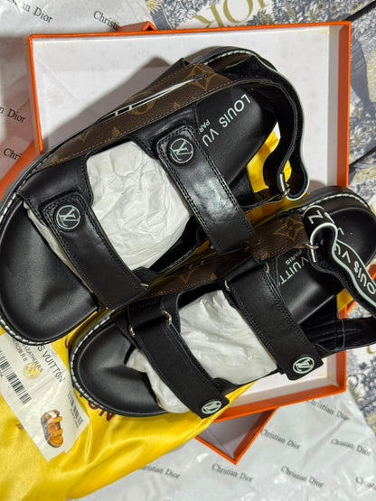 Sandale Louis Vuitton en Vrai Cuir