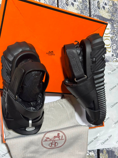 Sandale Hermès en Vrai Cuir