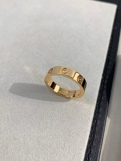 Bague Cartier Love En Acier Inoxydable