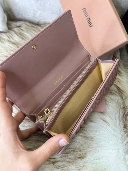 Porte Feuille Miu Miu