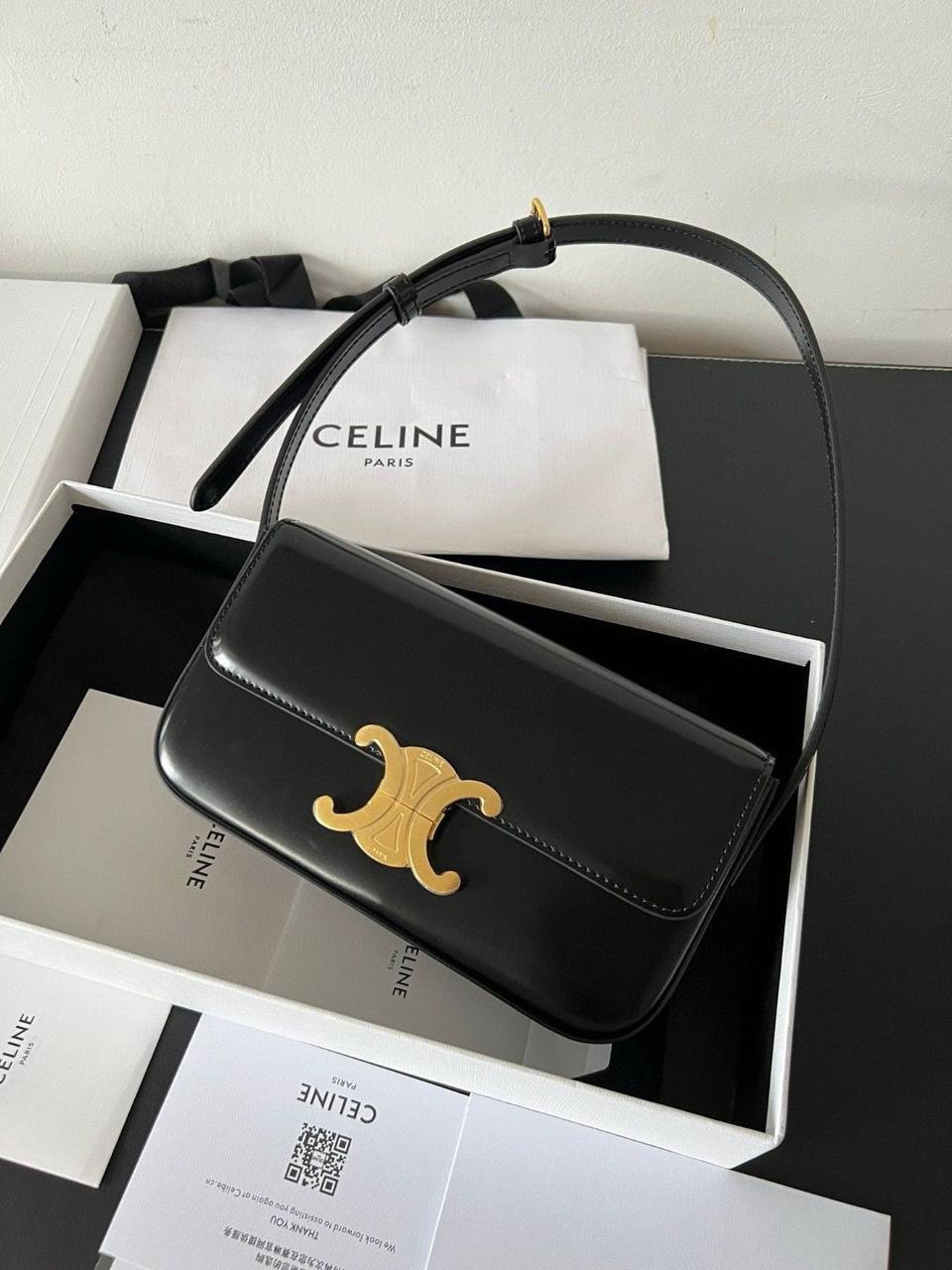 Sac Chic Céline en Vrai Cuir CL9861