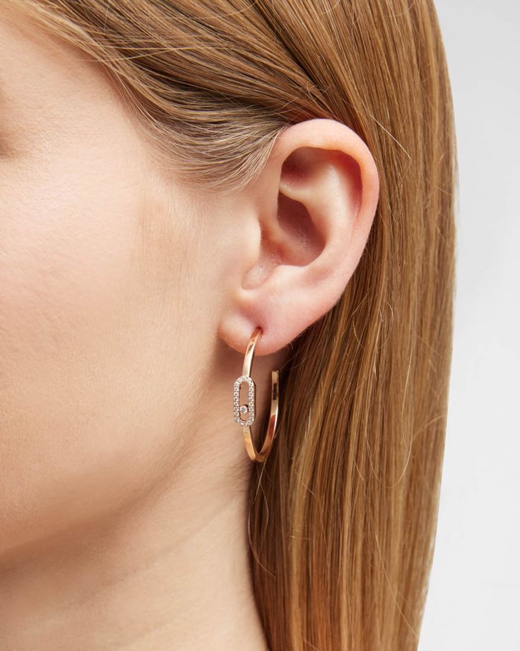 Boucle Messika en Acier Inoxydable